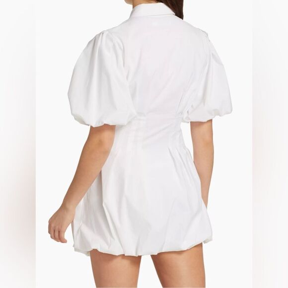 SIMKHAI Cleo Puff-Sleeve Minidress size 6 - Picture 4 of 15